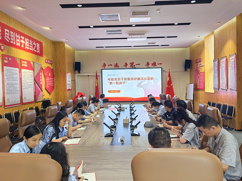 0912山東盛源廉政黨課暨形勢(shì)任務(wù)教育活動(dòng)激 活黨建“紅色引擎”(赤藝璇)