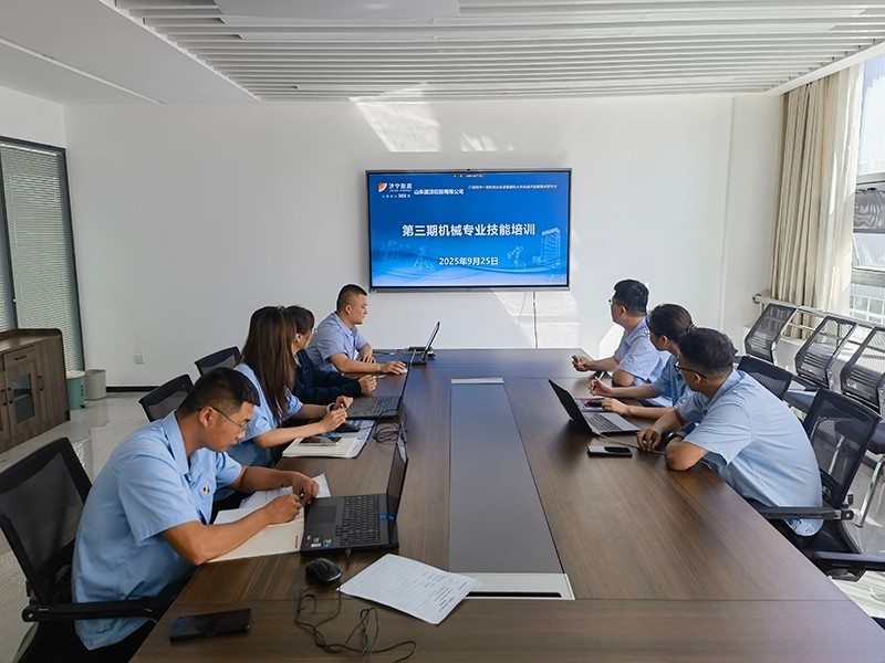 山東盛源公司開展第三期機械專業(yè)技能培訓(xùn)