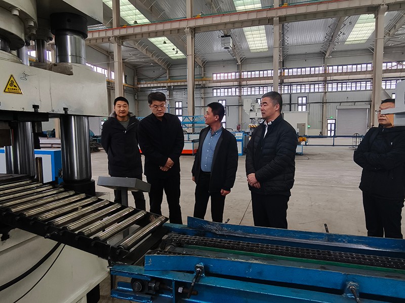 1124深化協(xié)同賦能產(chǎn)業(yè)共贏發(fā)展鏈接中亞——新疆八一鋼鐵集團(tuán)考察霍爾果斯山東盛源新疆分公司（姜子明 郝曉霞 邵長生）